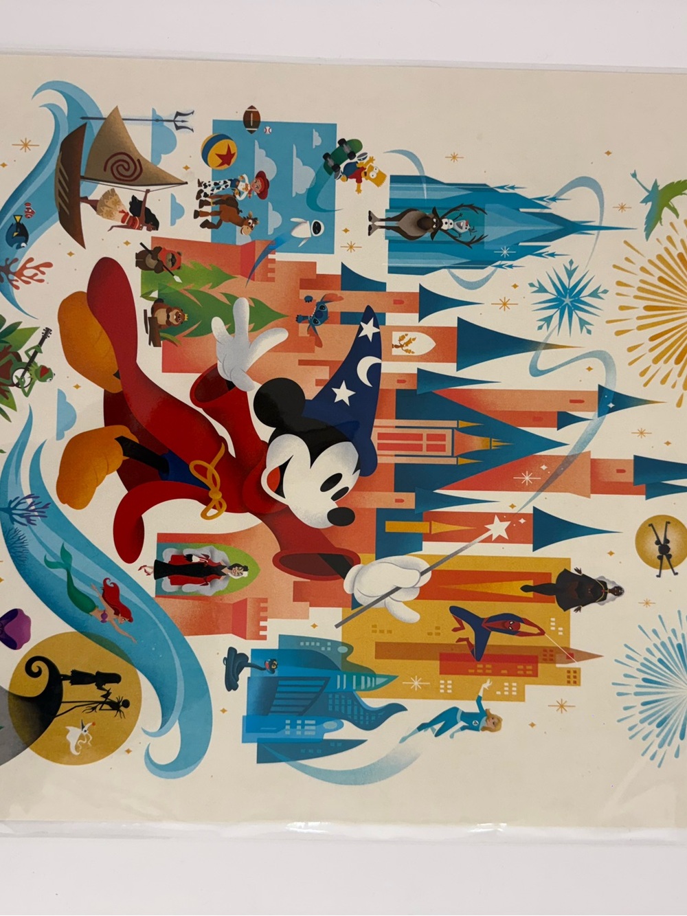 D23 Expo 2026 Sorcerer Mickey Commemorative poster - Picture 9 of 11